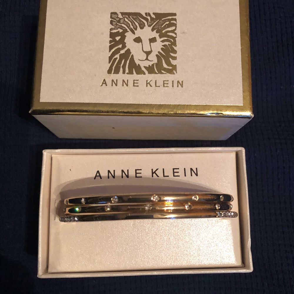 Anne Klein set of 3 bracelets